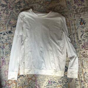 lululemon athletica Cream Long Sleeve Top